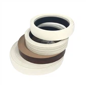 Белая пластиковая кромочная полоса